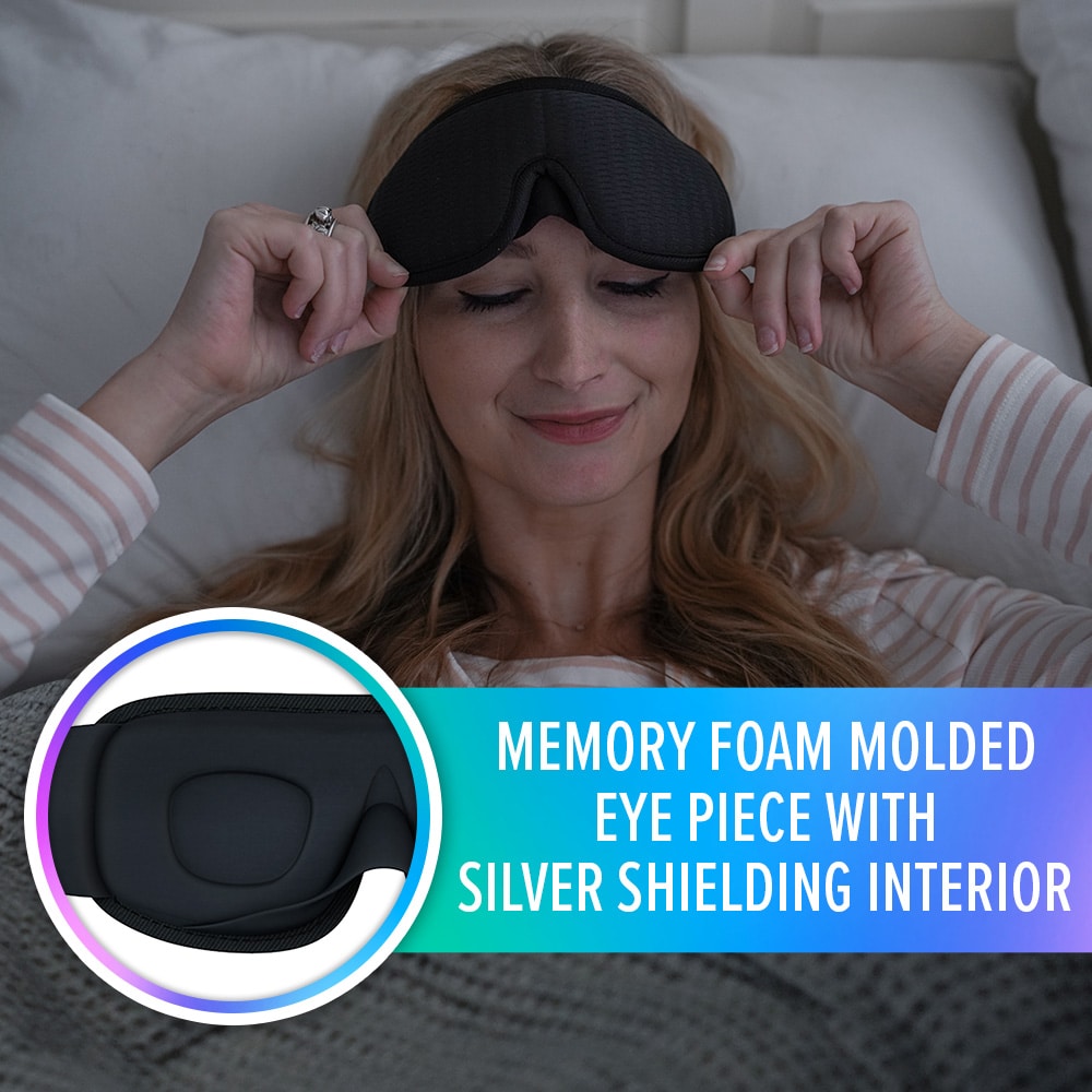 Sleep Eye Mask- EMF Radiation Protection (by DefenderShield)  *NEW ITEM!*