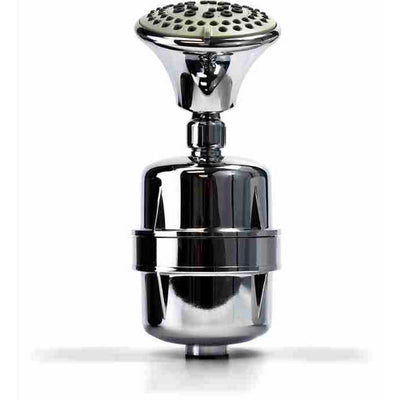 Shower Filter with Massage Head, Chrome Finish by ProOne