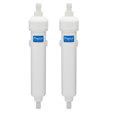 Refrigerator Filter (In-Line) Removes 200+ Contaminants including up to 90.0% Fluoride (Replace every 6-9 months) [formerly Propur]