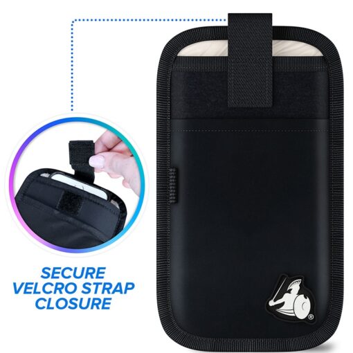 EMF Blocking protective draw-string bag for Cellphone .Prevents Radiat –