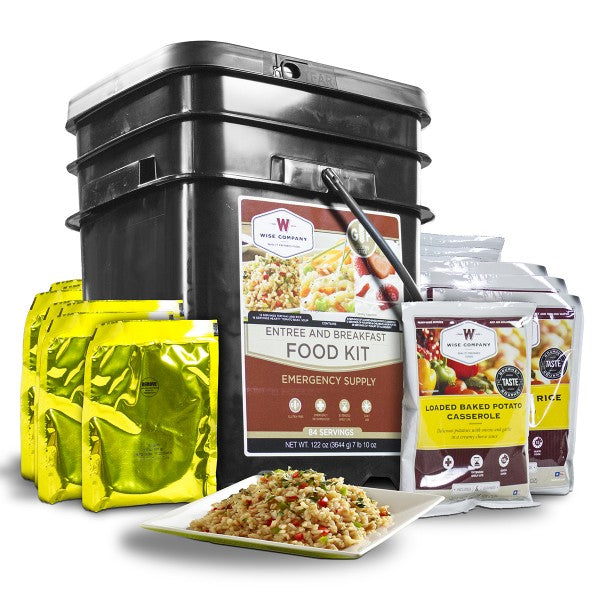 Gluten-Free Choice Grab & Go Bucket / 84 Servings / Emergency Disaster Storable Food Prep (by ReadyWise)